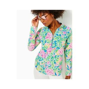 Lilly‎ Pulitzer UPF 50+ Skipper Popover in Multi Grove Garden Size XXS